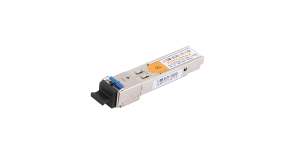 Модуль NIKOMAX SFP, 1.25 Гбит/с, WDM, 1 ОВ, SM, 1xSC, Tx:1310/Rx:1550 нм, DDM, 14 дБ (до 20 км), -40 +85 °С