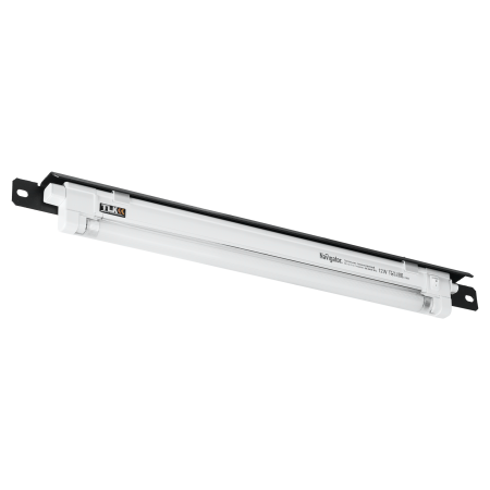 Блок освещения NIKOMAX, 19", 1U, Г35мм, черный