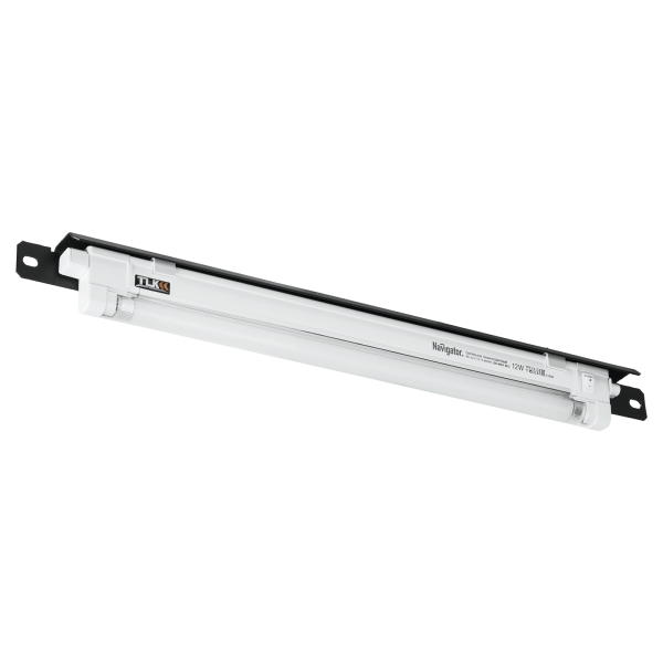 Блок освещения NIKOMAX, 19", 1U, Г35мм, черный