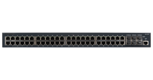 Управляемый коммутатор L3 PoE NIKOMAX, Stack, 48*1Гбит/с PoE, 6*1/10Гбит/с SFP+, PoE 740Вт (2 БП)