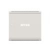 Шкаф настенный телекоммуникационный NTSS W 12U 600х600х635мм, 2 профиля 19, дверь сплошная металл, боковые стенки съемные, разобранный, серый RAL 7035