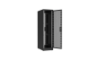 Напольный шкаф NIKOMAX серии TFR-R2 19", 47U, перфорированные двери, металлические стенки, Ш600хВ2232хГ1000мм, в разобранном виде, черный