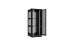 Напольный шкаф NIKOMAX серии TFR-R2 19", 42U, двустворчатые перфорированные двери, металлические стенки, Ш800хВ2010хГ1000мм, в разобранном виде, черный
