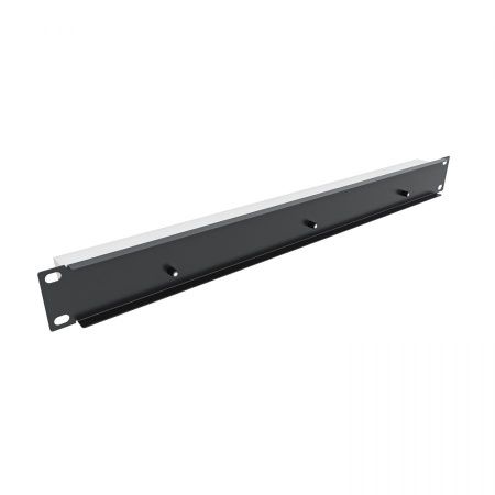 Панель осветительная NTSS, светодиодная (LED), крепление 19 1U, 220V, кабель 1.5м, немецкий стандарт, черный RAL 9005