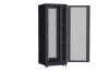 Напольный шкаф NIKOMAX серии TFA-R 19", 42U, двери перфорированные, одностворчатая и двустворчатая, металлические стенки, Ш800хВ2114хГ800мм, в разобранном виде, черный